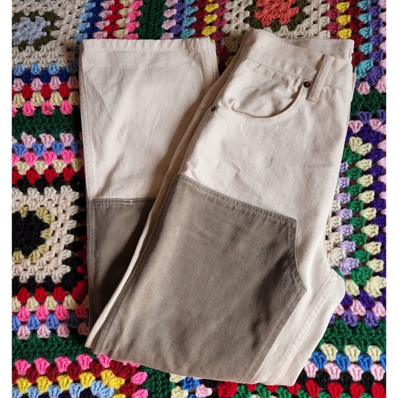 Rudy Jude Color block Utility Jeans -Sage size 2 - Picture 5 of 5